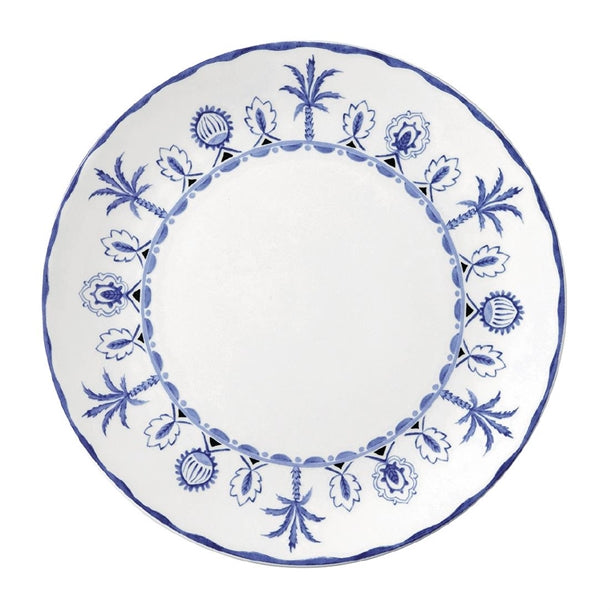 William Edwards Sultan's Garden Blue Plate Coupe 270mm (Pack of 12) - VV3970 Plates Steelite