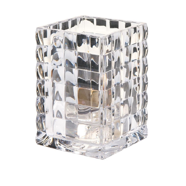 Hollowick Optic Block Clear Glass Lamp 67mm x 95mm (Pack of 6) - VV4029 Hollowick