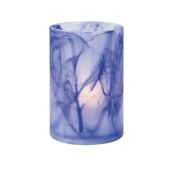 Hollowick Wysp Dark Blue Glass Cylinder 73mm x 114mm (Pack of 6) - VV4050 Hollowick