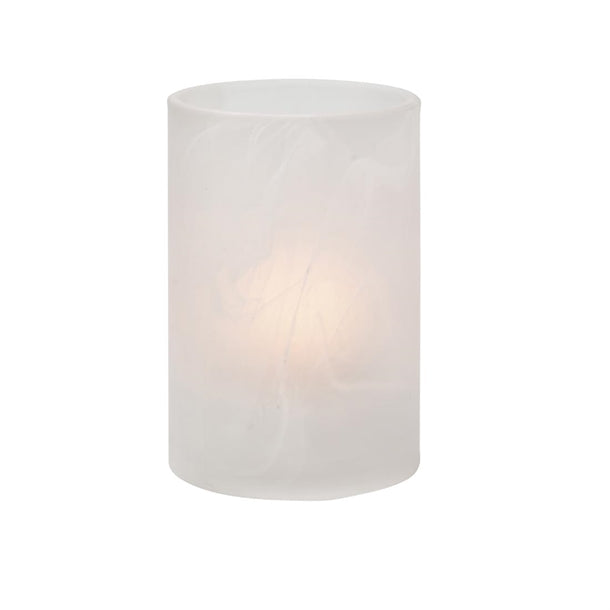 Hollowick Wysp Satin Crystal Glass Cylinder 73mm x 114mm (Pack of 6) - VV4051 Hollowick