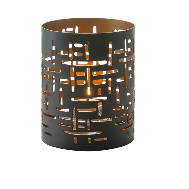 Hollowick Data Black & Gold Metal Lamp 80mm x 102mm (Pack of 6) - VV4063 Hollowick
