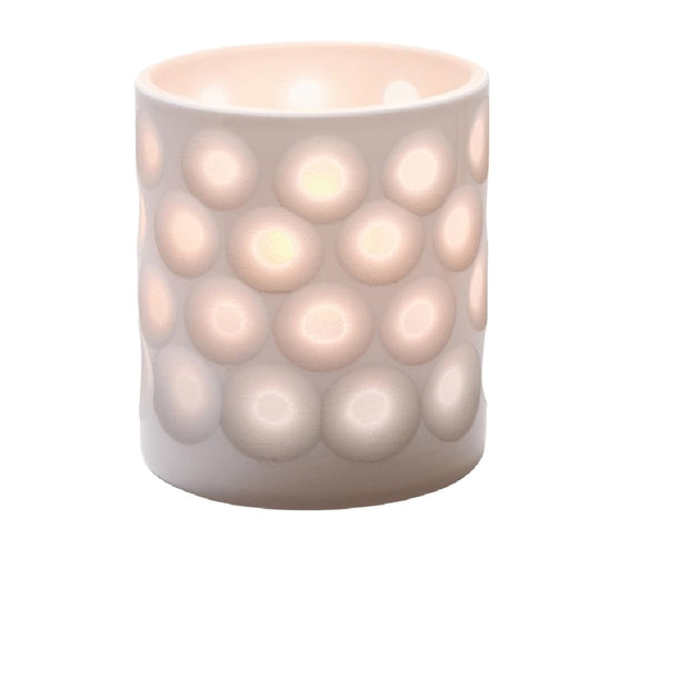 Hollowick Boutique Dots Porcelain Votive 73mm x 80mm (Pack of 48) - VV4070 Hollowick