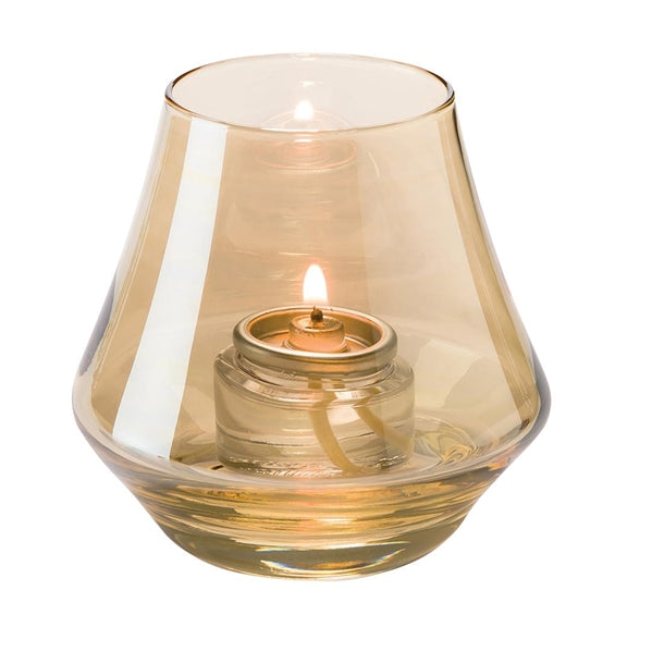 Steelite Chime Glass Votives Gold Lustre 89mm (Pack of 12) - VV4082 Steelite