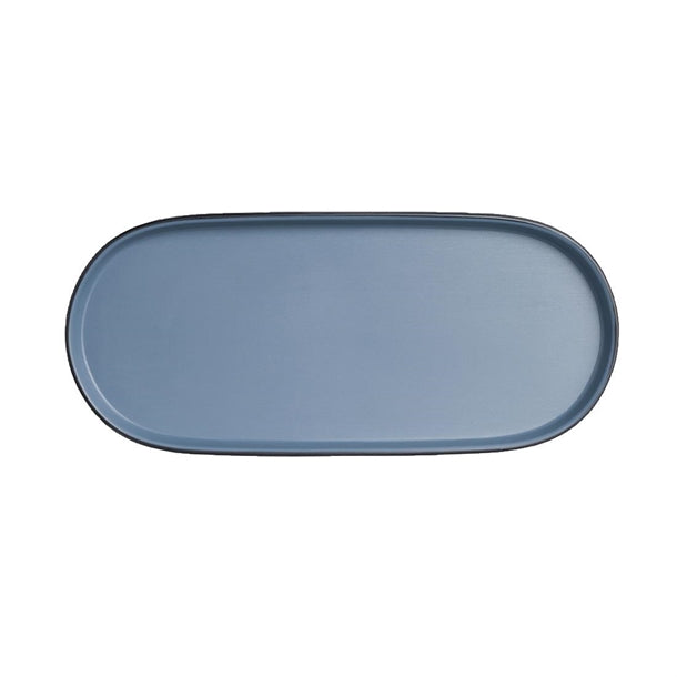 Steelite Baja Lagoon Oval Trays 292mm (Pack of 24) - VV4107 Melamine and Polycarbonate Steelite