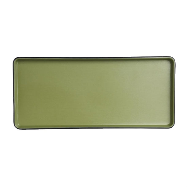 Steelite Baja Cactus Rectangle Trays 292mm (Pack of 24) - VV4123 Melamine and Polycarbonate Steelite