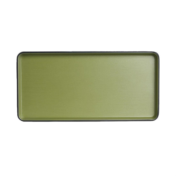 Steelite Baja Cactus Rectangle Trays 254mm (Pack of 24) - VV4155 Melamine and Polycarbonate Steelite