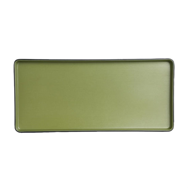 Steelite Baja Cactus Rectangle Trays 330mm (Pack of 24) - VV4156 Melamine and Polycarbonate Steelite
