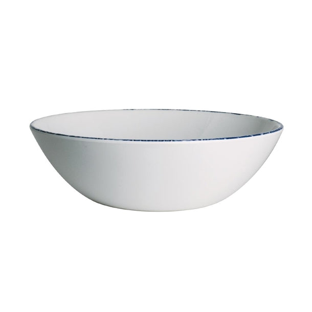 Steelite Blue Dapple Coupe Bowls 165mm (Pack of 12) - VV4412 Bowls Steelite