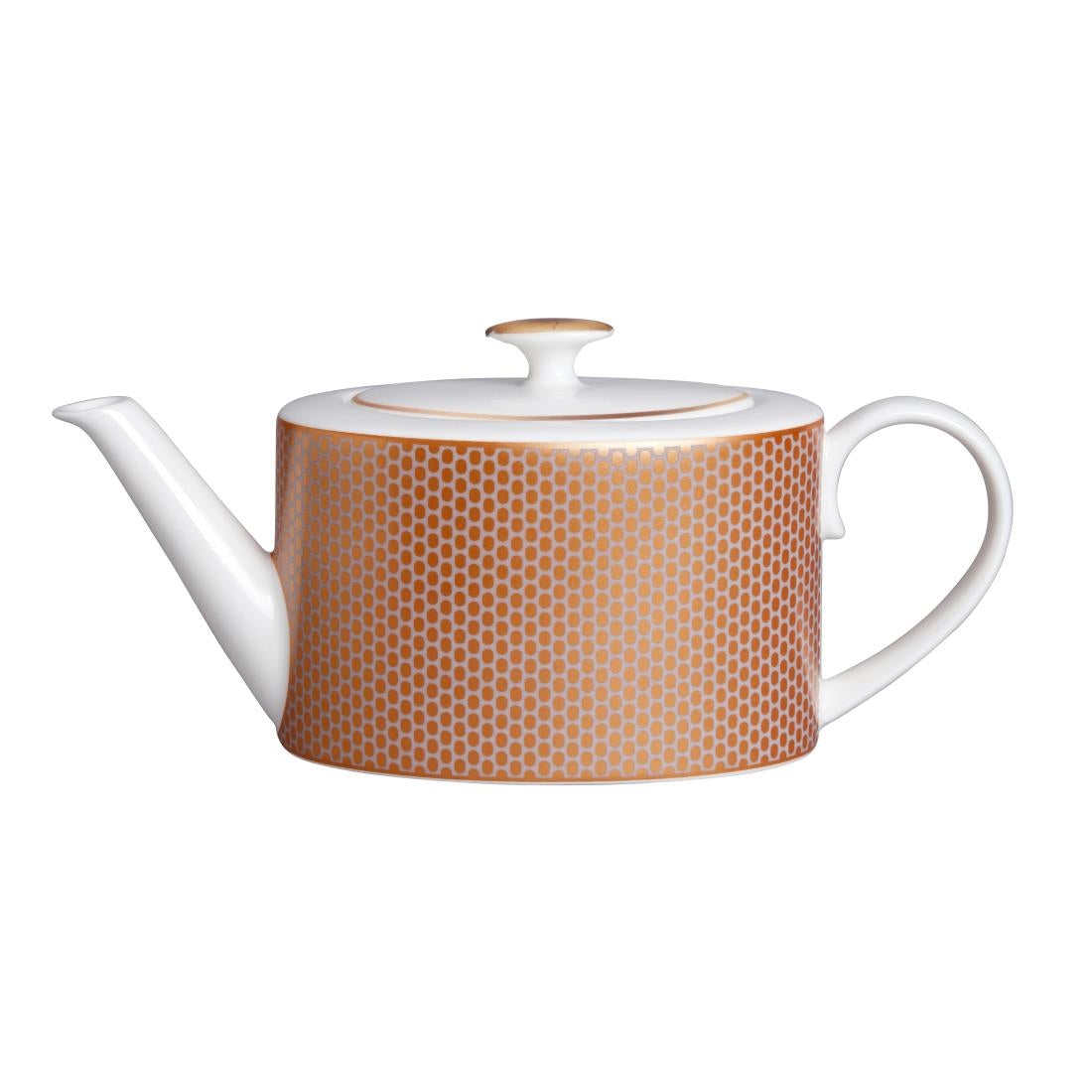 William Edwards Quanta 2-Cup Oval Teapots Coupe 550ml (Pack of 6) - VV4472 Cups and Mugs Steelite