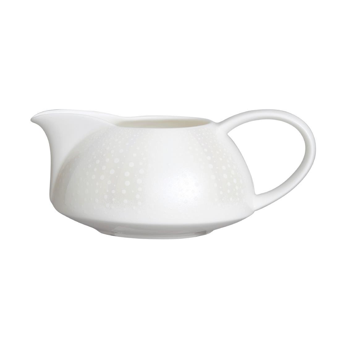 William Edwards Quill Milk Jugs 220ml (Pack of 6) - VV4485 William Edwards Fine Bone Chin Steelite