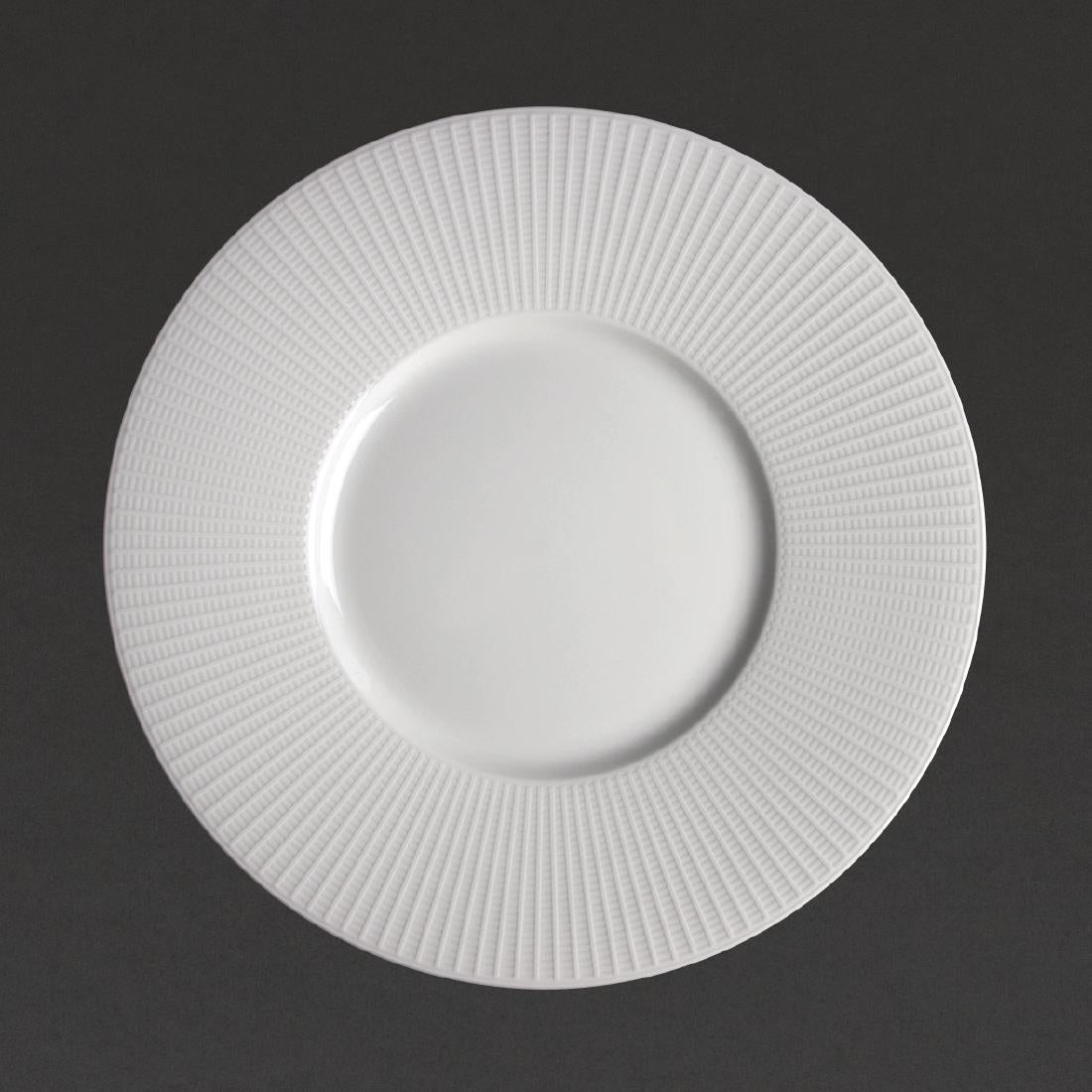 Steelite Willow Gourmet Medium Well Plate 285mm (Pack of 6) - VV664 Plates Steelite
