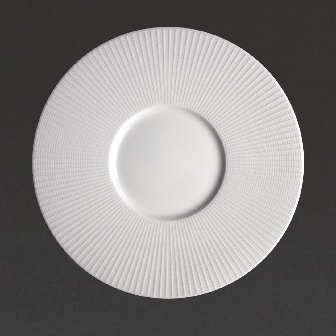 Steelite Willow Small Well Gourmet Plate 285mm (Pack of 6) - VV665 Plates Steelite