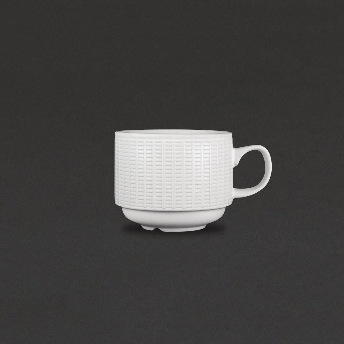 Steelite Willow Stacking Cups 212.5ml (Pack of 36) - VV679 Cups and Mugs Steelite