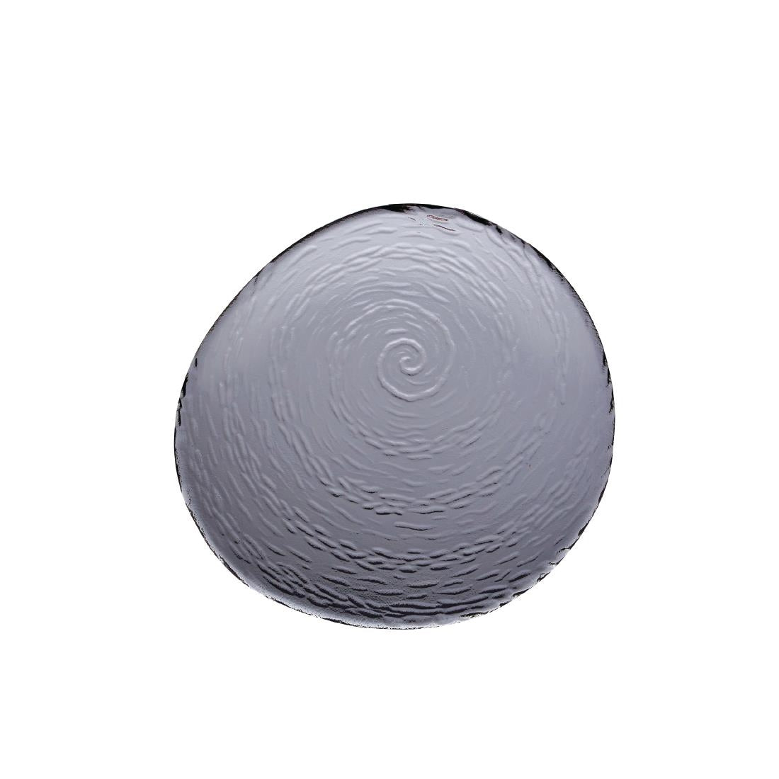 Steelite Scape Glass Platters 250mm Smoked (Pack of 12) - VV720 Steelite Performance Steelite