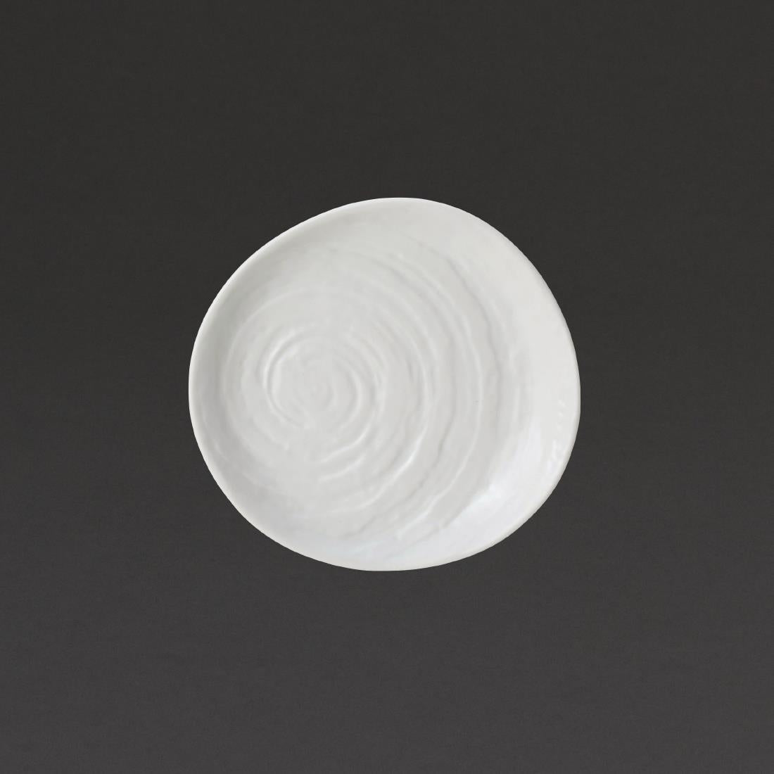 Steelite Scape White Melamine Plates 165mm (Pack of 6) - VV724 Plates Steelite