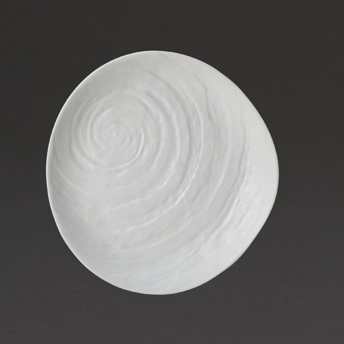 Steelite Scape White Melamine Plates 280mm (Pack of 6) - VV726 Plates Steelite