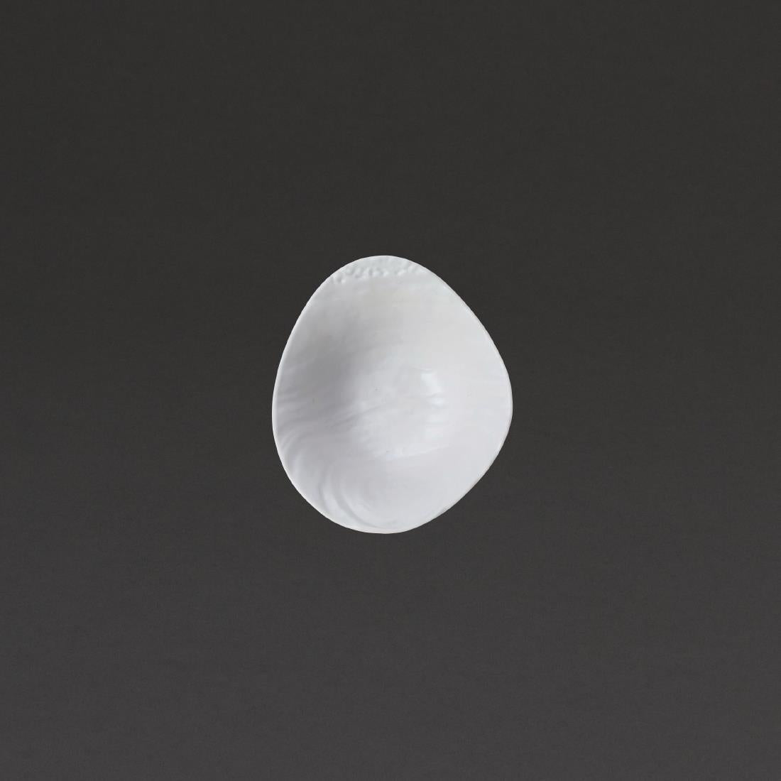 Steelite Scape White Melamine Deep Bowls 130mm (Pack of 6) - VV729 Bowls Steelite