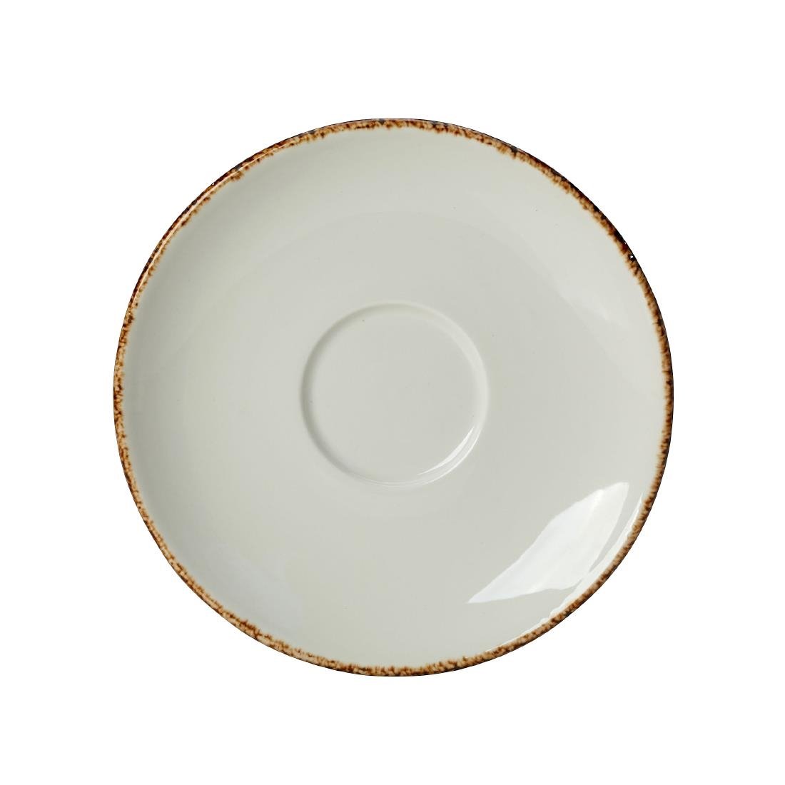 Steelite Brown Dapple Saucers 125mm (Pack of 36) - VV778 Steelite Performance Steelite