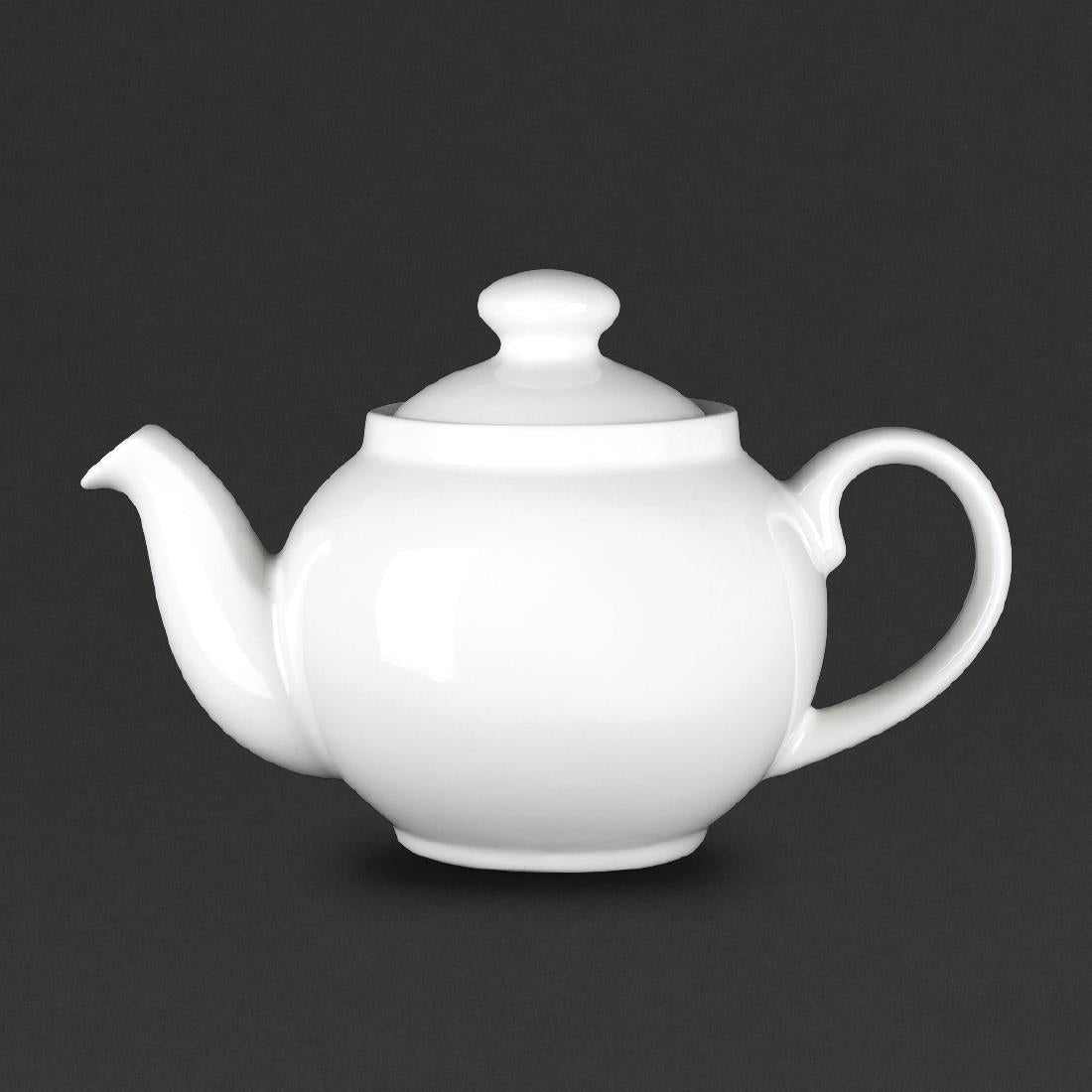 Steelite Simplicity Teapots 425ml (Pack of 6) - VV819 Steelite Performance Steelite