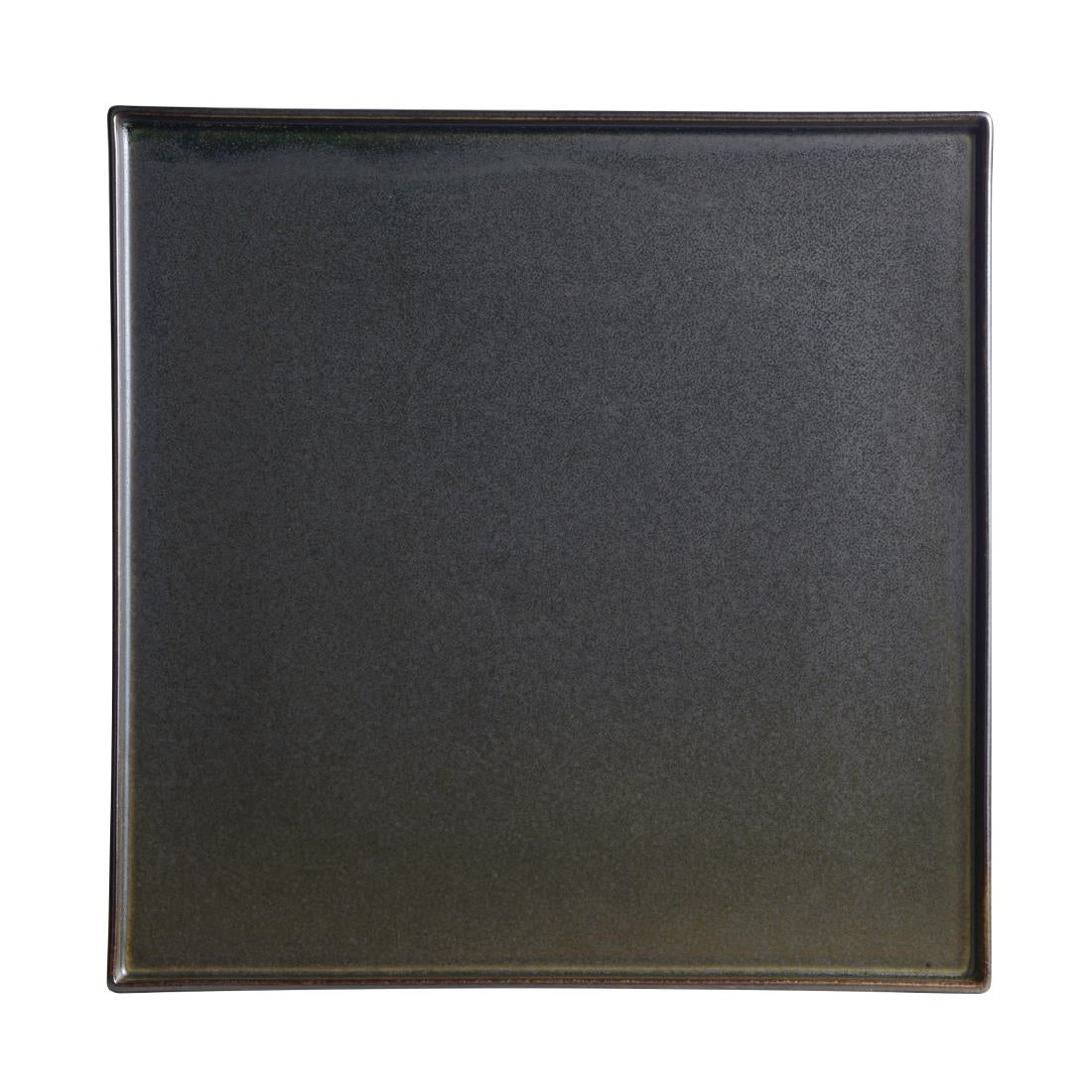 Rene Ozorio Wabi Sabi Square Trays Slate 285mm (Pack of 6) - VV842 Rene Ozorio Crockery Steelite