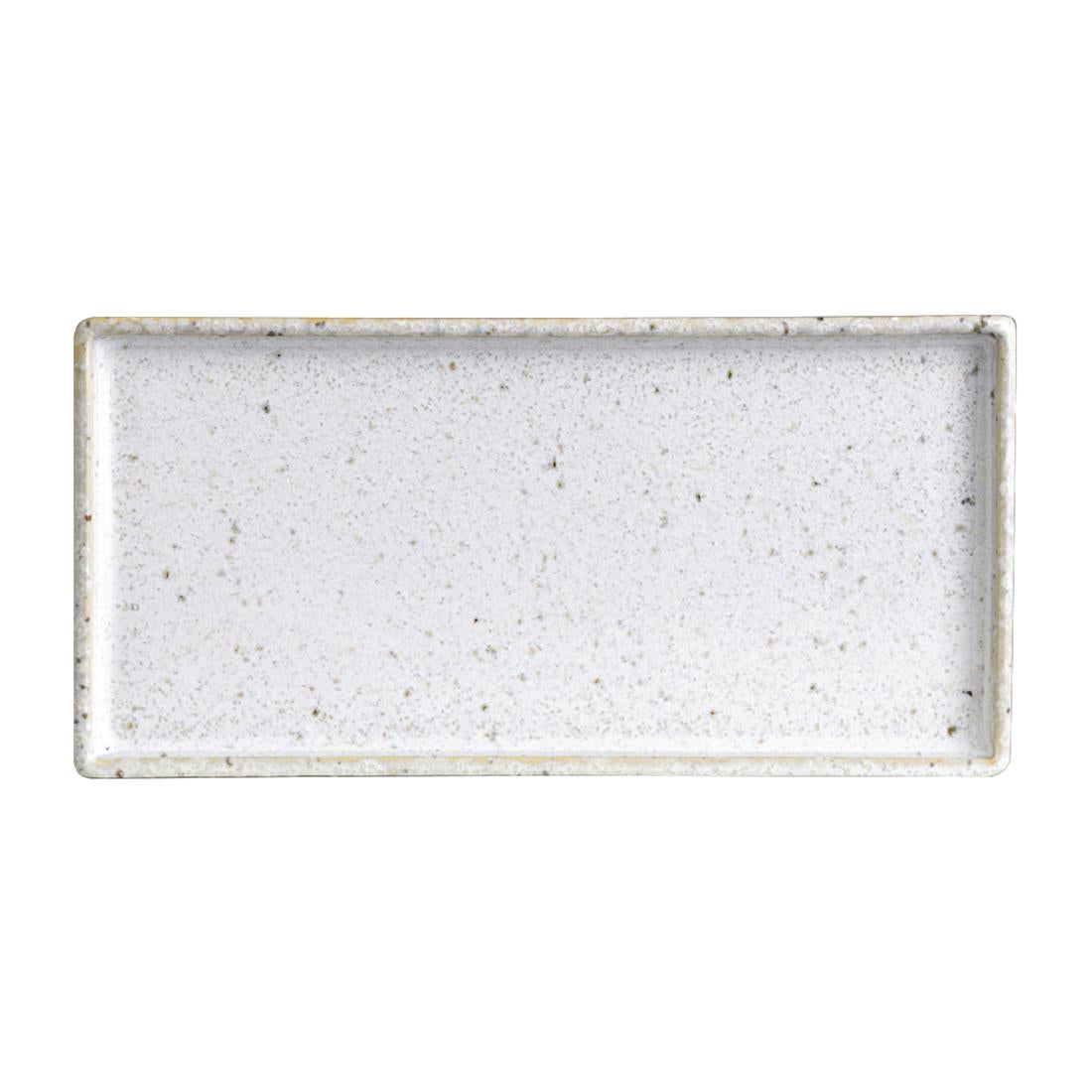 Rene Ozorio Wabi Sabi Rectangular Trays Lichen 160mm (Pack of 24) - VV863 Rene Ozorio Crockery Steelite