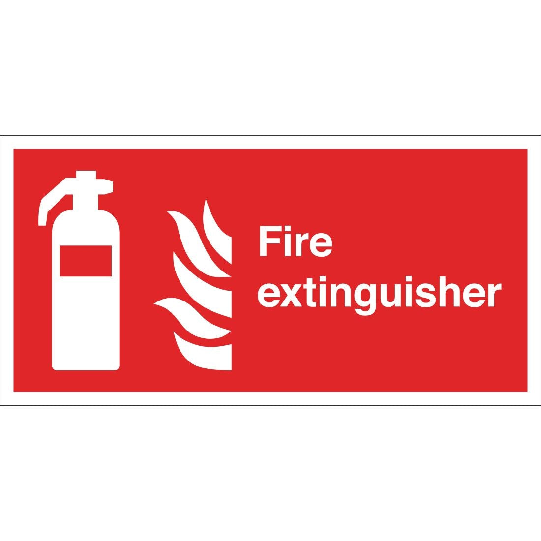 Fire Extinguisher Sign - W226 Vogue