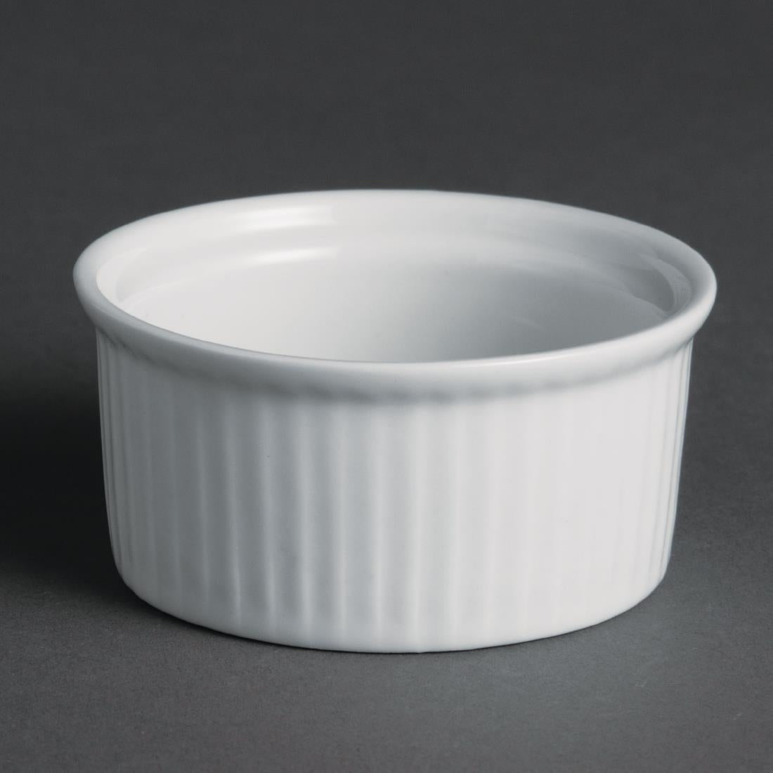Olympia Whiteware Ramekins 70mm (Pack of 12) - W435 Olympia Crockery Olympia