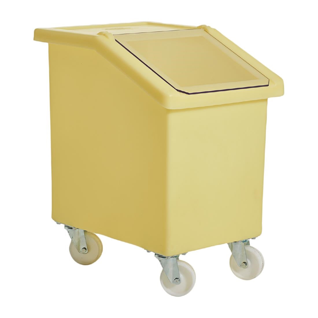 Mobile Ingredient Bin 90Ltr Yellow - W783 Fletcher