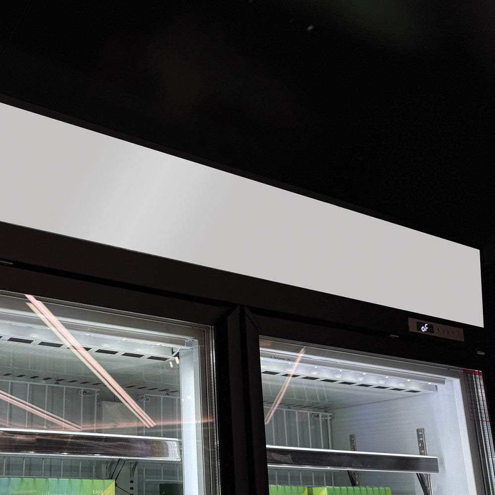 Prodis Supermarket 2 Door Wall Freezer With Under Freezer | WXPD1500 Display Chest Freezers Prodis