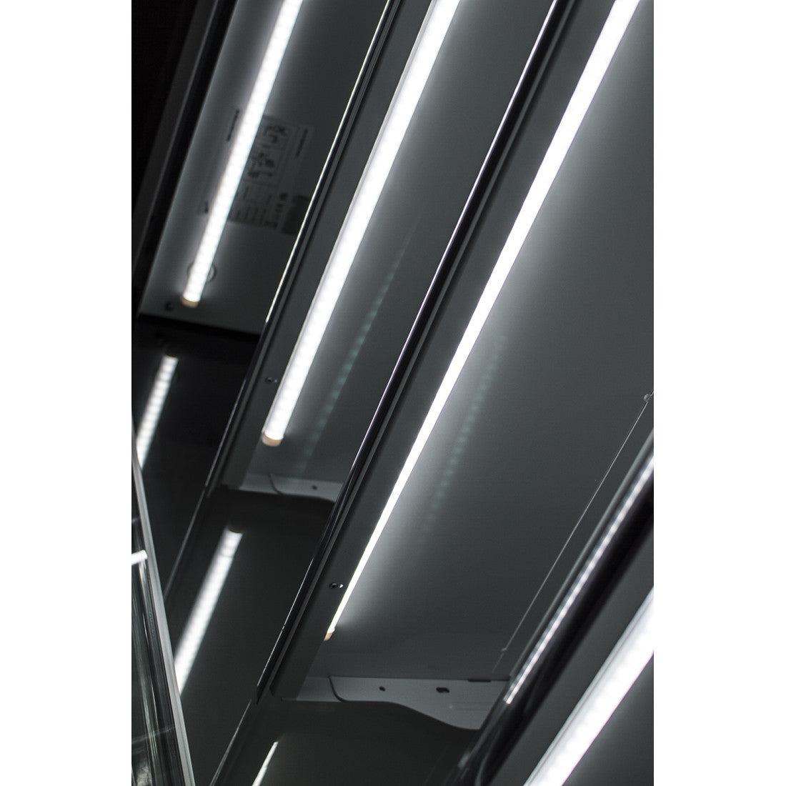 Prodis Panoramic Frameless Glass Door Multideck White - XMD1875-P-FGD-W Refrigerated Merchandisers Prodis