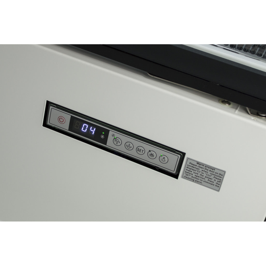 Prodis Panoramic Frameless Glass Door Multideck White - XMD2500-P-FGD-W Refrigerated Merchandisers Prodis