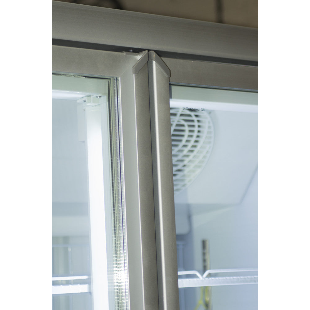 Prodis Heavy Duty Low Energy Triple Door Display Fridge | XPD1850-P-G-LE Upright Glass Door Fridges Prodis