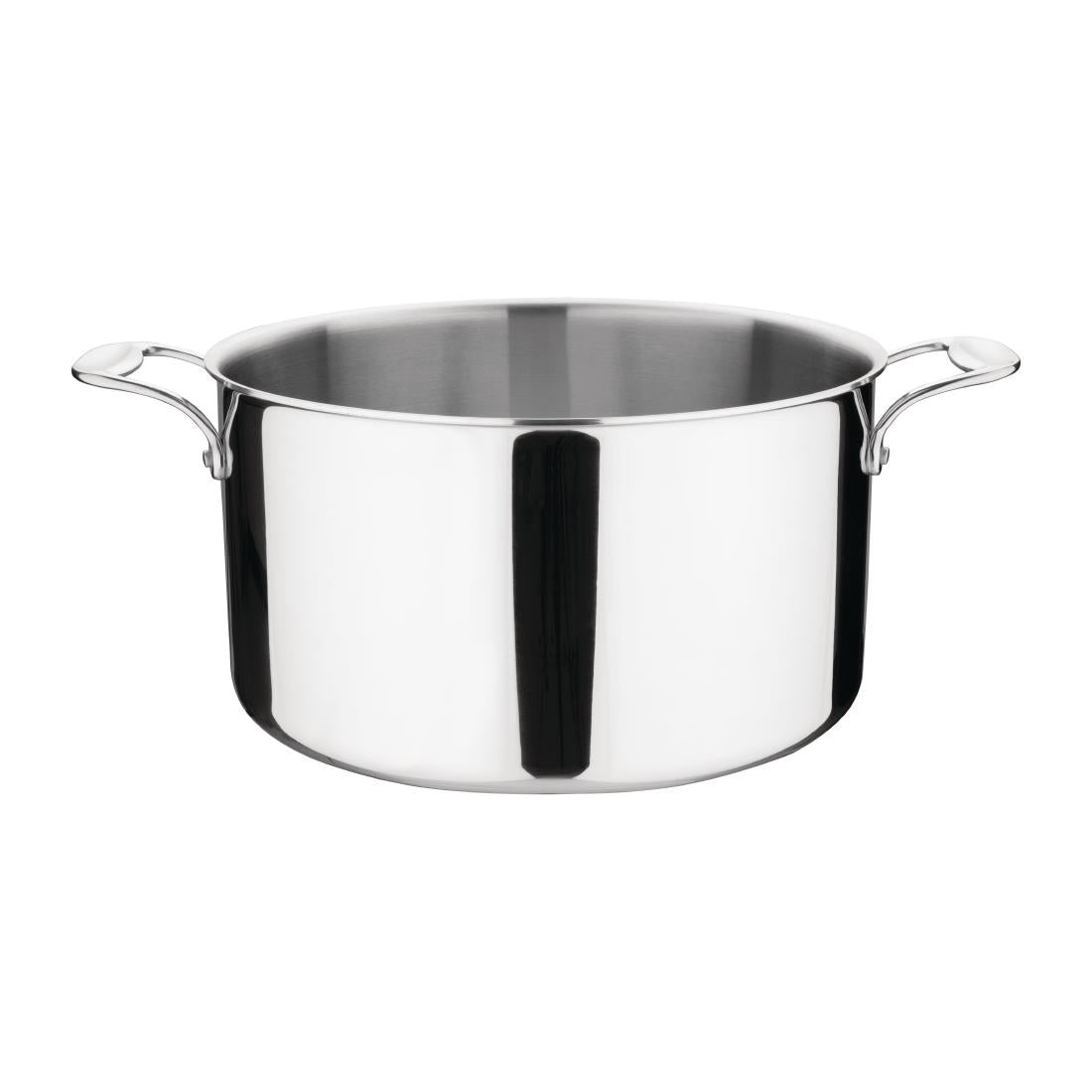 Vogue Stainless Steel & Aluminium Tri-Wall Stew Pan 28cm - Y256 Casserole & Stew Pans Vogue