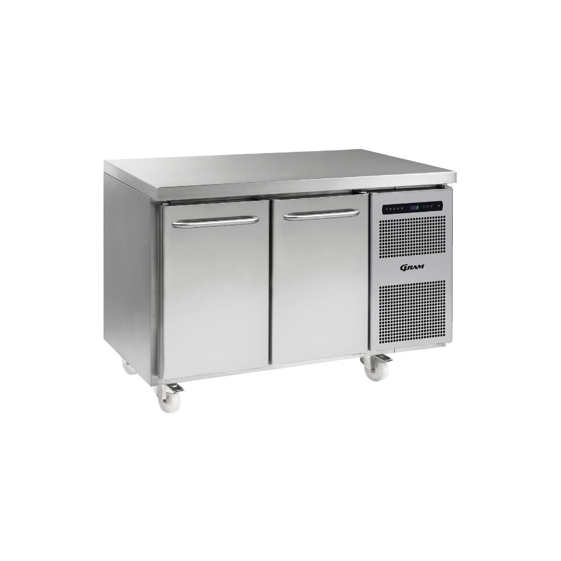Gram Gastro 07 2 Door 345Ltr Counter Fridge K 1407 CSG A DL/DR C2 - Y384 Gram