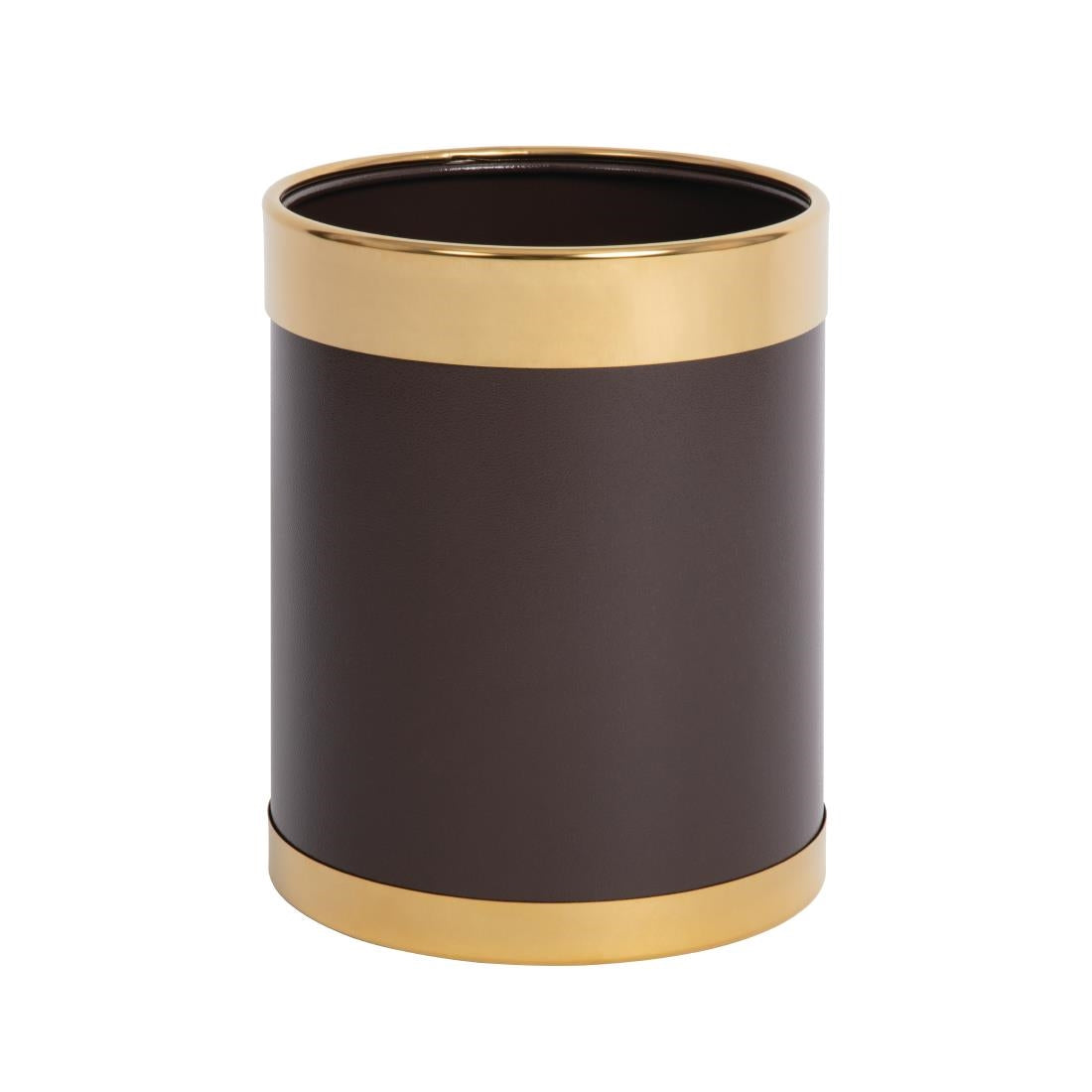Bolero Waste Paper Bin with Gold Rim - Y804 Bolero