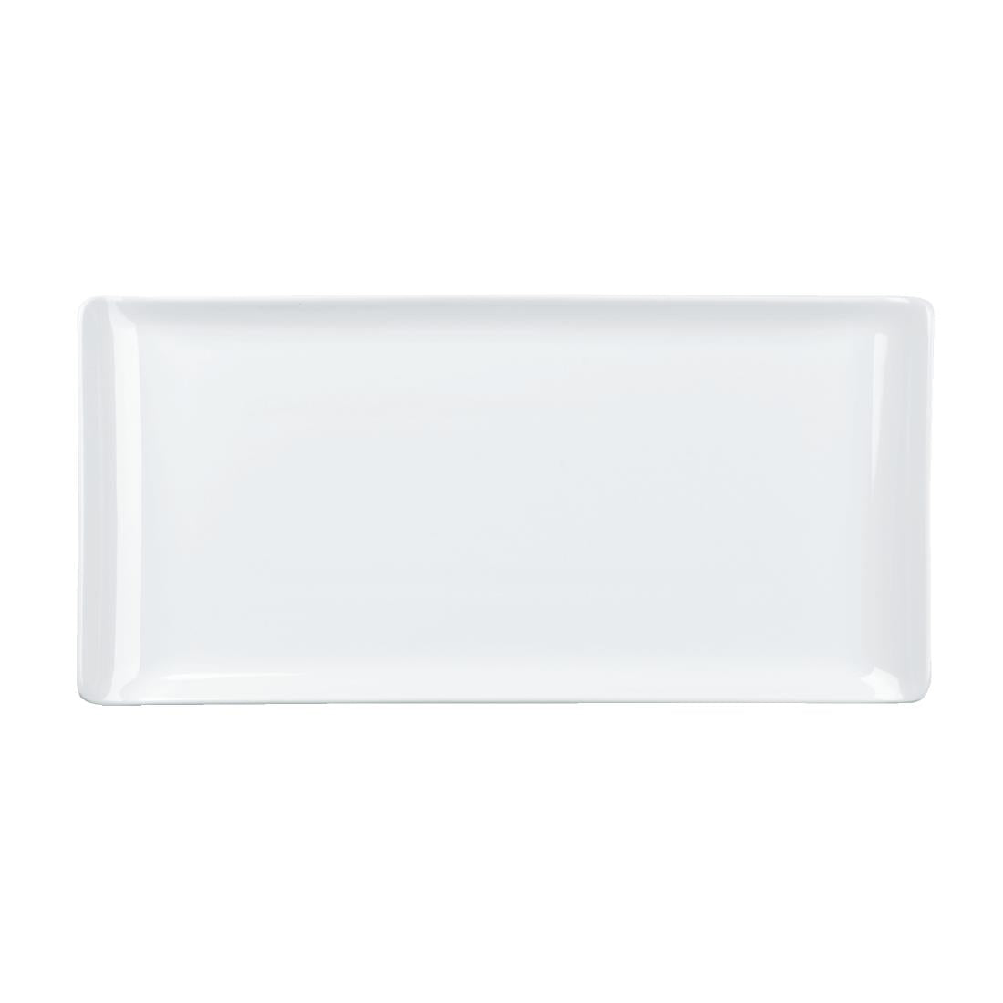 Churchill Alchemy Balance Rectangular Trays 300x 145mm (Pack of 6) - Y848 Churchill Alchemy Fine China Churchill