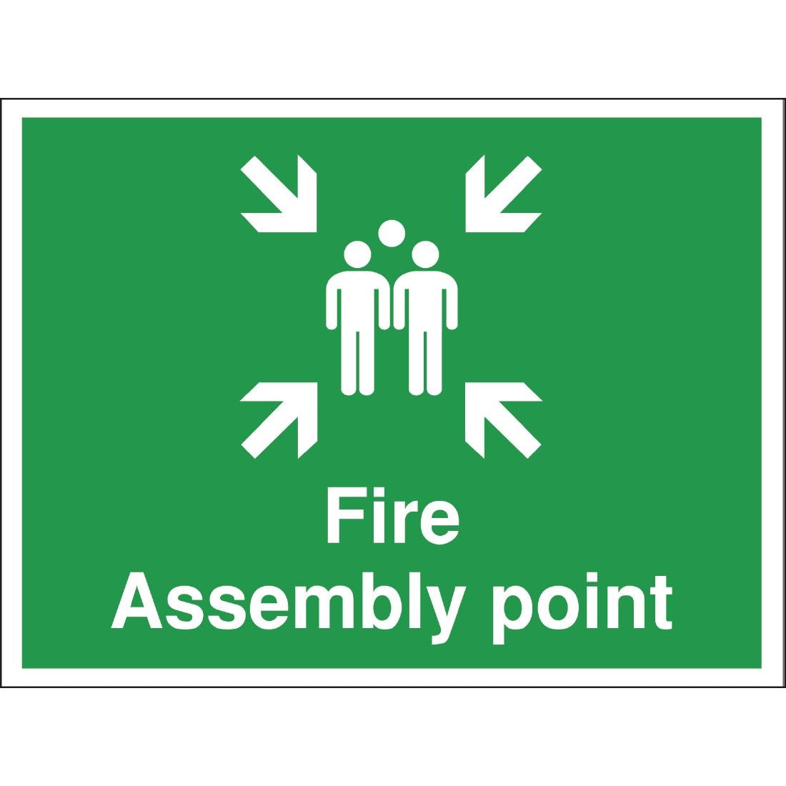 Fire Assembly Point Sign - Y921 Vogue