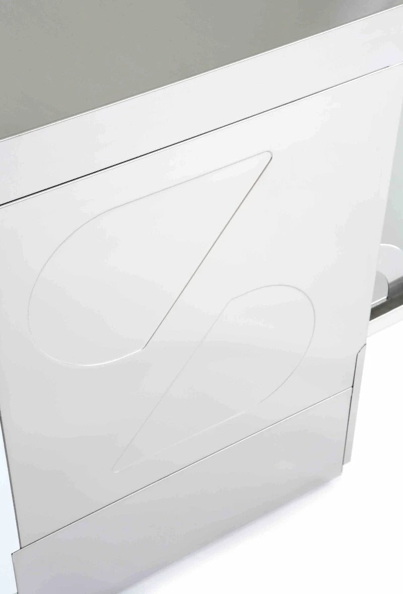 Adler 400mm Basket Glasswasher With Drain Pump, Softener and Chemical Pump 16 Pint Capacity - AD40GL-DPSO Glasswashers Adler