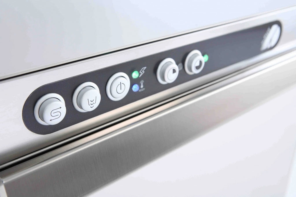 Adler 400mm Basket Glasswasher With Drain Pump, Softener and Chemical Pump 16 Pint Capacity - AD40GL-DPSO Glasswashers Adler