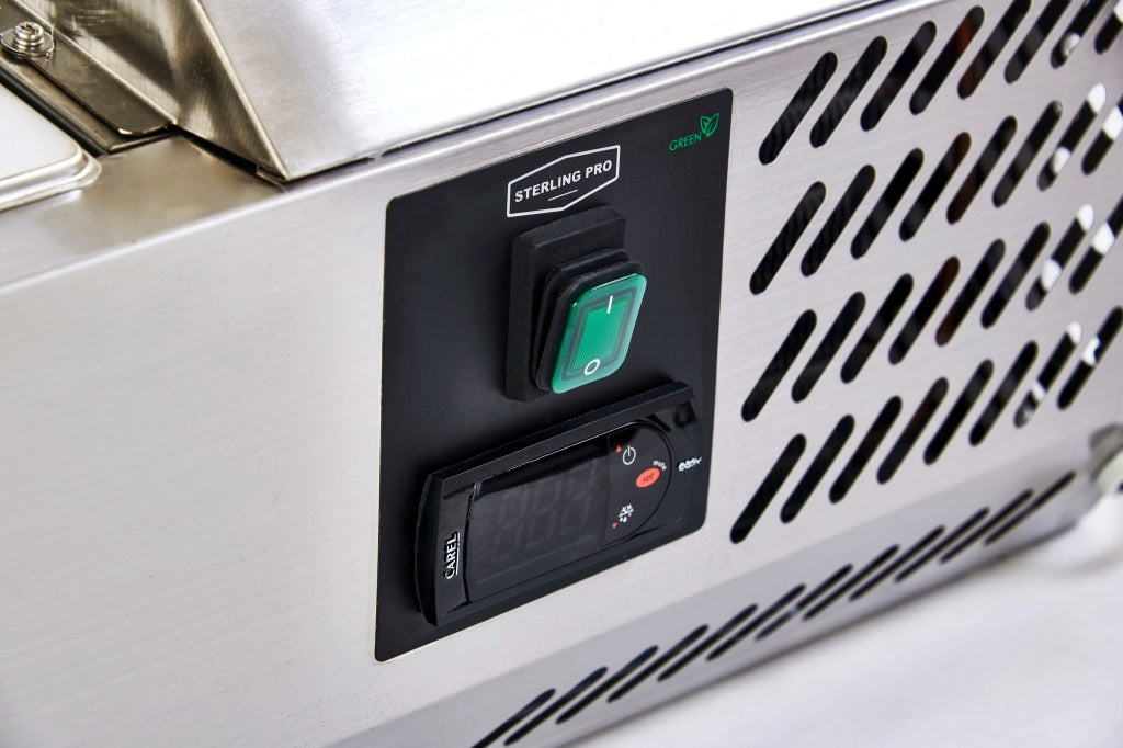 Sterling Pro Cobus Topping Well Stainless Steel Lid 6 x GN1/4 - SPT1400-330-SS VRX Topping Units Sterling Pro