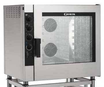 Giorik Easyair Electric Convection Oven with Humidity 7 x 1/1GN 2 Speed Fan - EME72 Convection Ovens Giorik   
