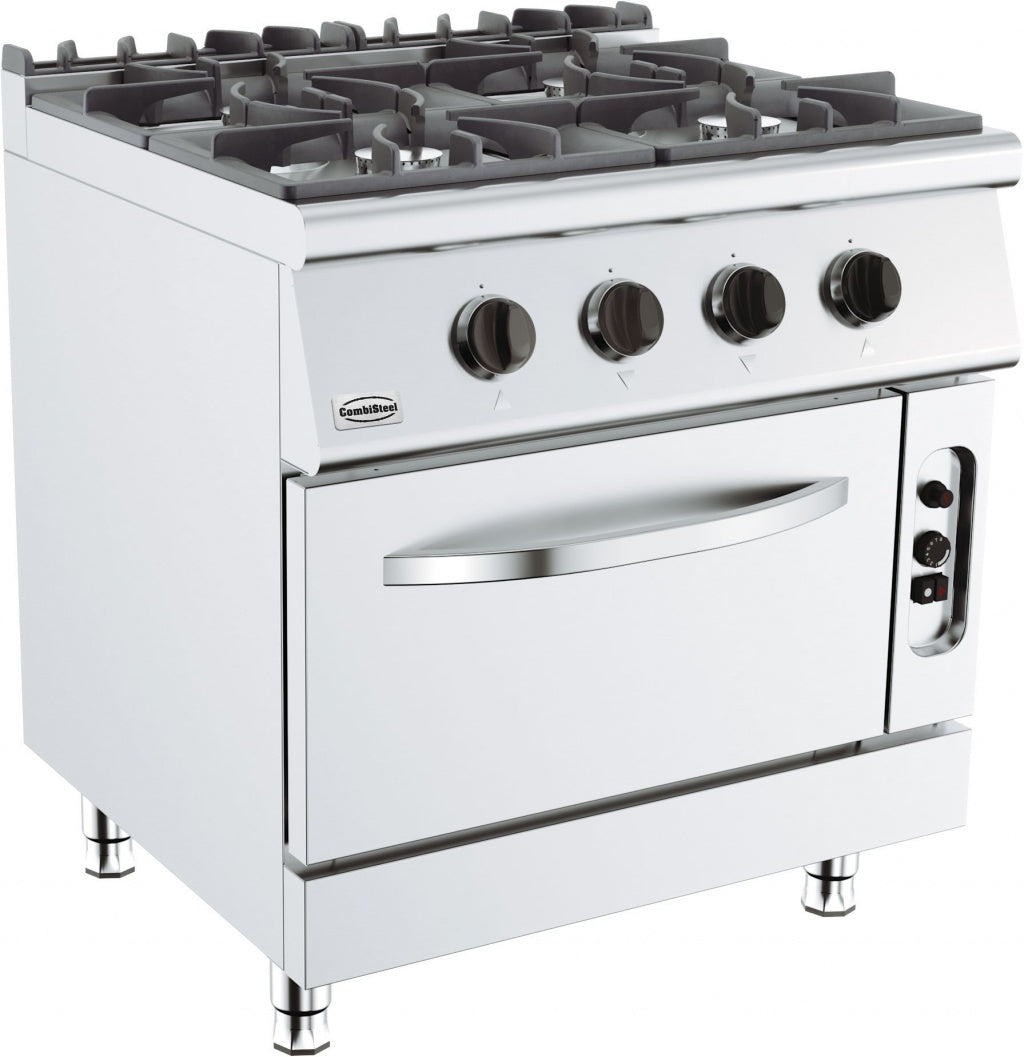 Combisteel 4 Gas Burner Oven Range Stove - 7178.0415 4 & 6 Burner Ovens Combisteel