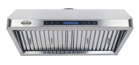 Combisteel Deep Extraction Hood 1200mm Wide With Motor, Filters & LED Lights -  7227.0010 Kitchen Canopies & Cooker Hoods Combisteel