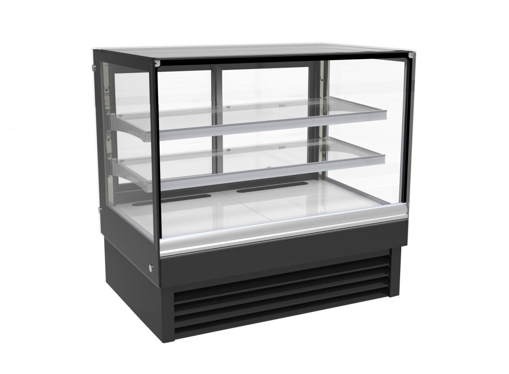 Combisteel Flat Glass Deli Display Fridge 257 Ltr - 7450.0825 Refrigerated Floor Standing Display Combisteel