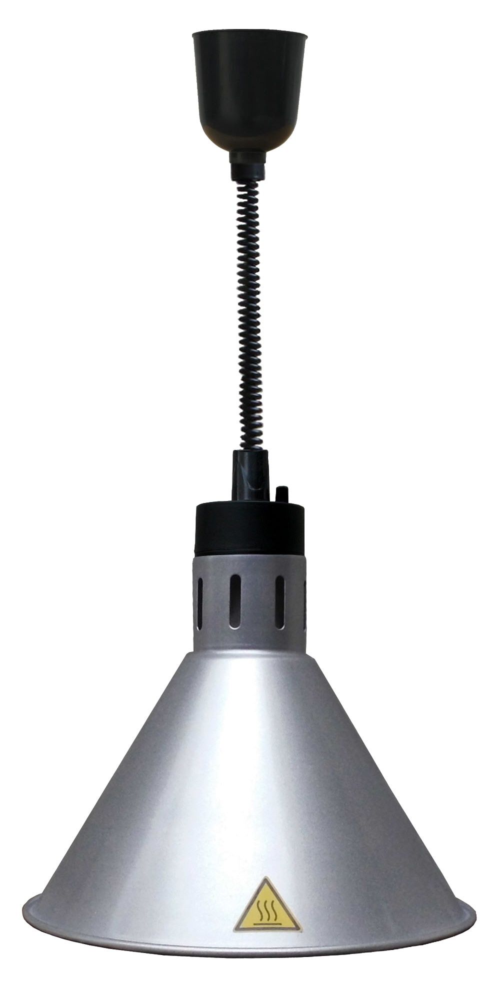 Combisteel Telescopic Heat Lamp Silver 250w - 7455.1817 Hanging Food Heat Lamps Combisteel