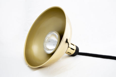 Combisteel Telescopic Heat Lamp Gold 250w - 7455.1820 Hanging Food Heat Lamps Combisteel   