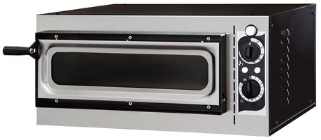 Combisteel Compact Electric Single Deck Pizza Oven 1 x 12 Inch - 7485.0120 Single Deck Pizza Ovens Combisteel   