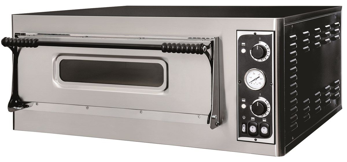 Combisteel Electric Single Deck Pizza Oven 6 x 12 Inch - 7485.0135 Single Deck Pizza Ovens Combisteel