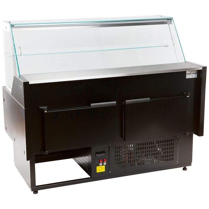 Combisteel Morris Refrigerated Serve Over Deli Counter 1584mm Wide | 7486.0070 Standard Serve Over Counters Combisteel
