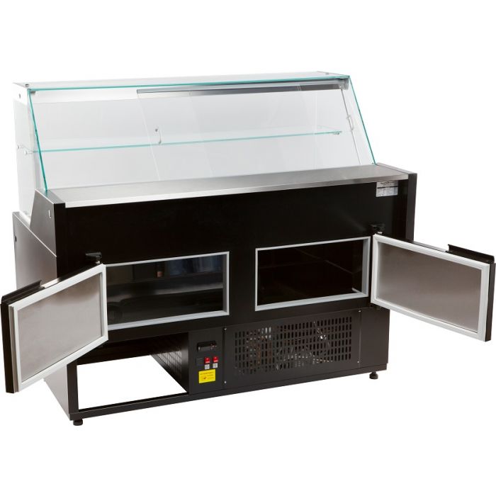 Combisteel Morris Refrigerated Serve Over Deli Counter 1584mm Wide | 7486.0070 Standard Serve Over Counters Combisteel